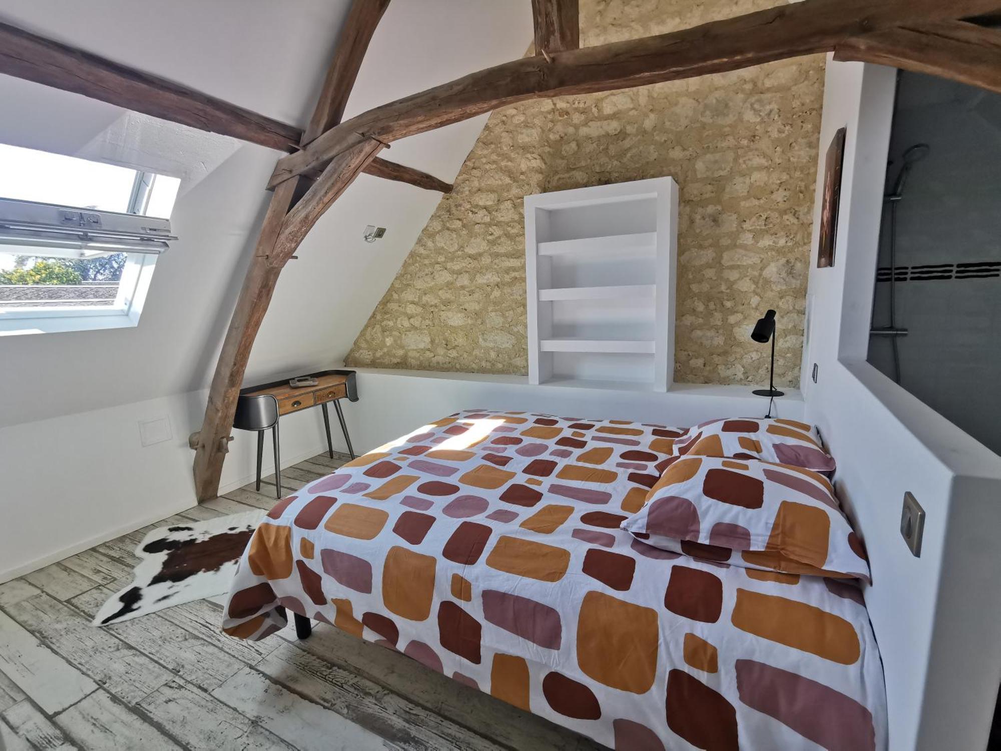 Le P'Tit Coin Dans Les Vignes Bed & Breakfast Restigné Екстериор снимка